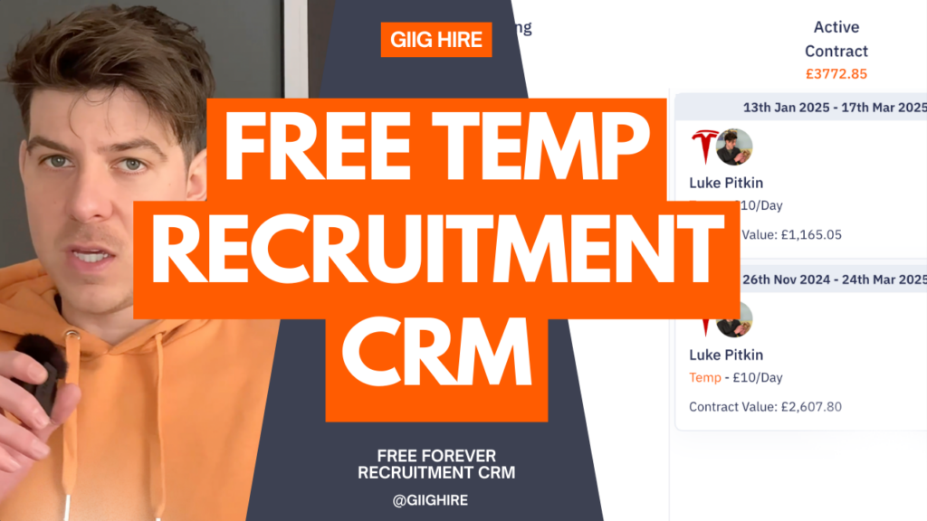 Free Temp Recruitment CRM