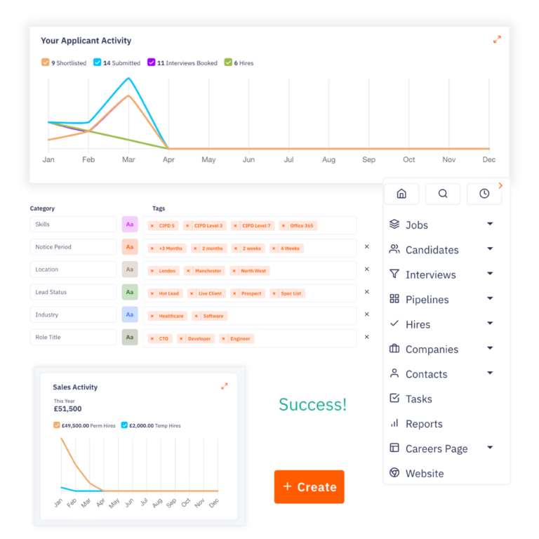 A view of the unlimited candidate capacity in Giig's free applicant tracking system, showing solo founders that they can scale their desk without legacy software holding their data hostage.