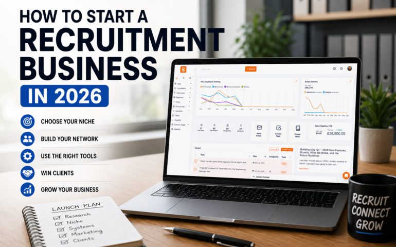 Start a recruitment business in 2026