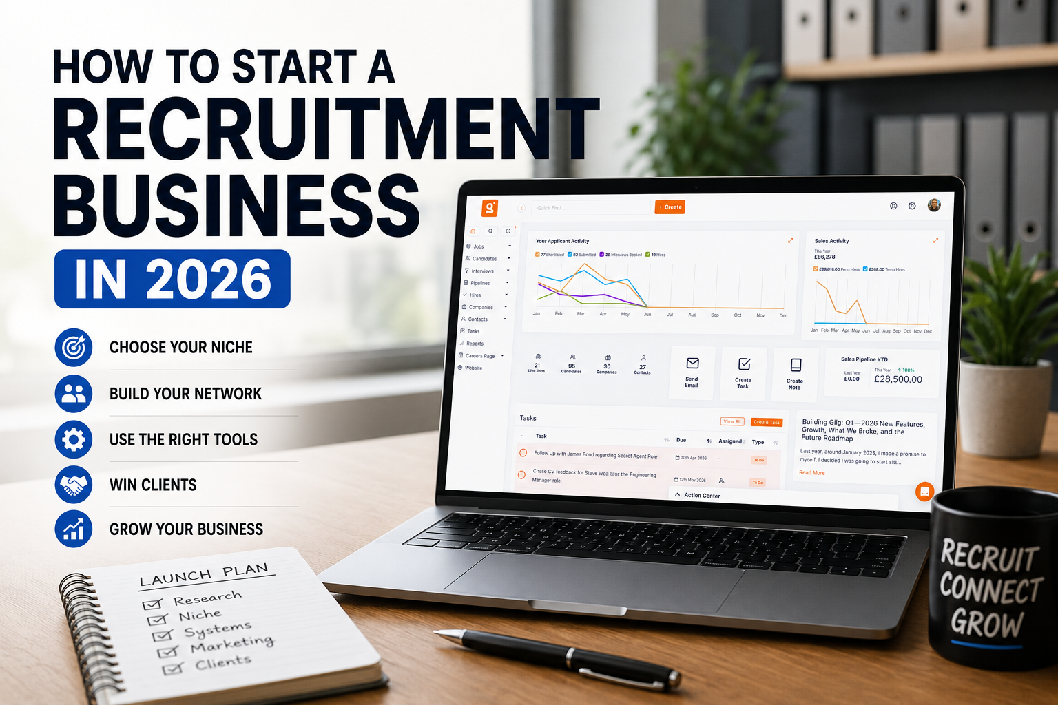 Start a recruitment business in 2026